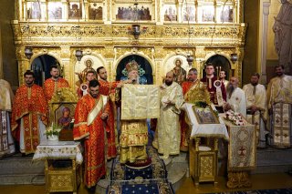 Sărbătoarea înălțării Sfintei Cruci la Catedrala din Târgoviște